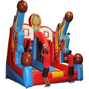 inflatable basketball game