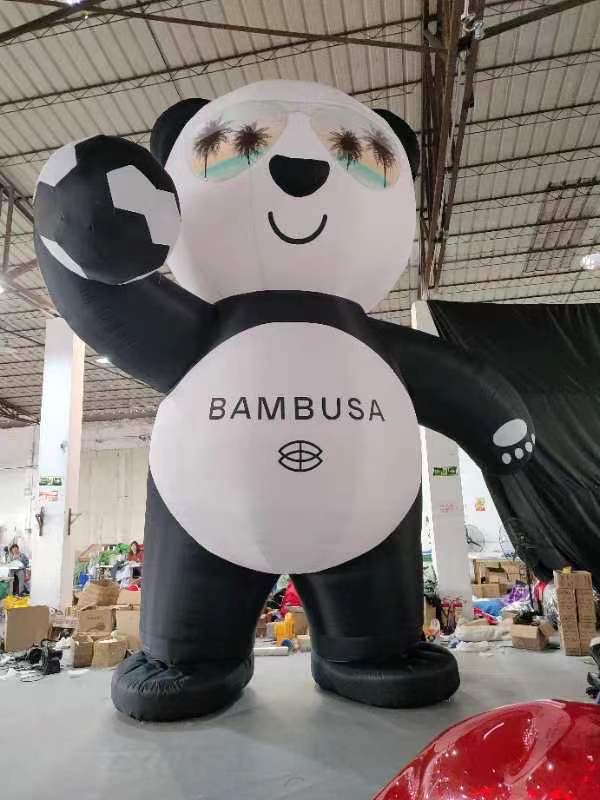 inflatable panda