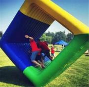 inflatable roller sport